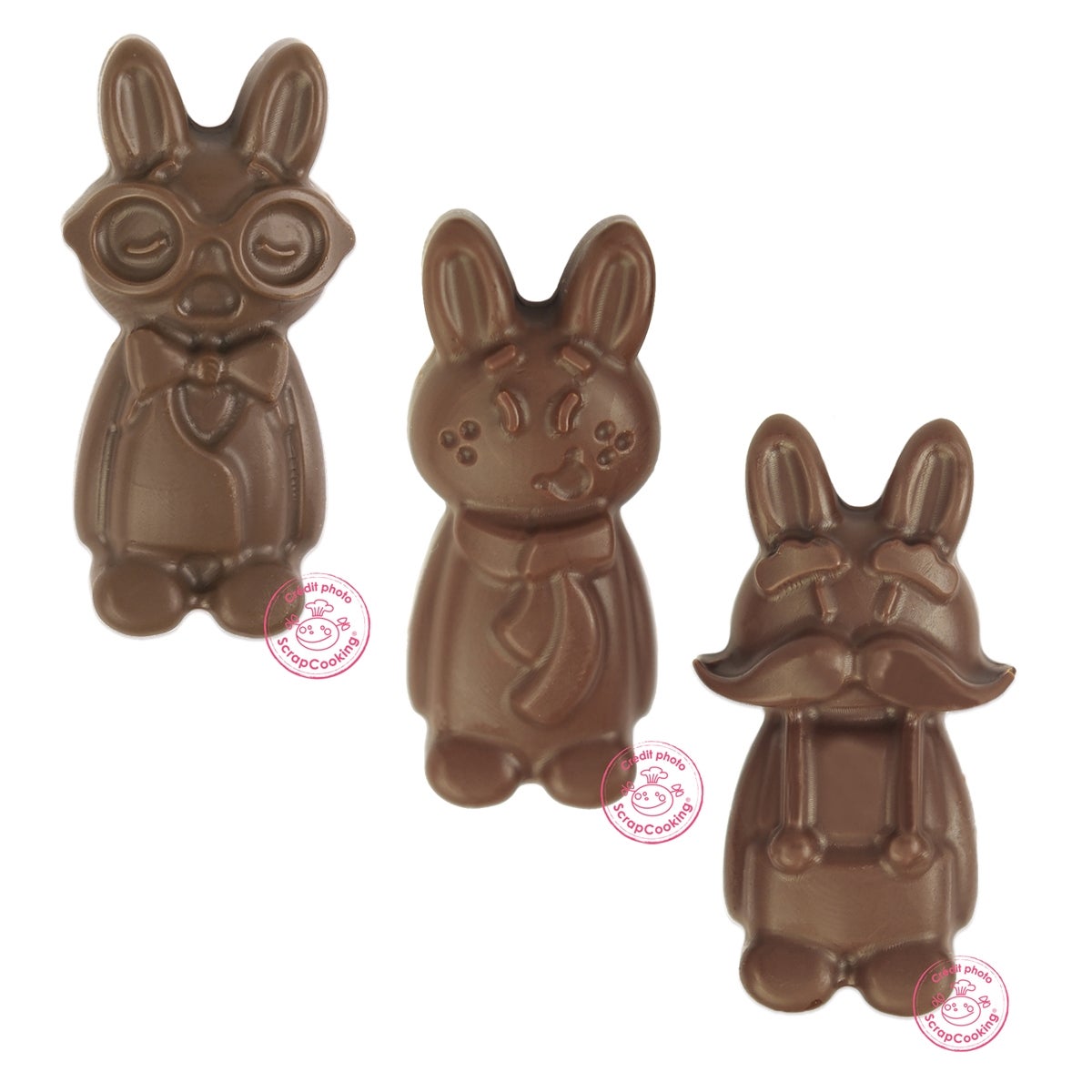 ScrapCooking Funny Bunny Chocolade Mal
