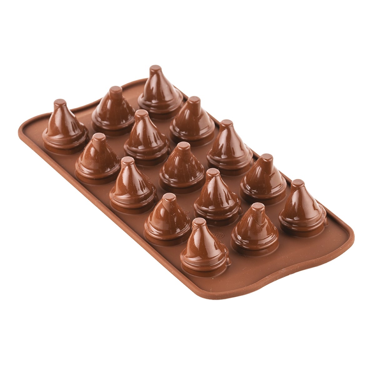 Silikomart Chocolade Mal Mr & Mrs Brown