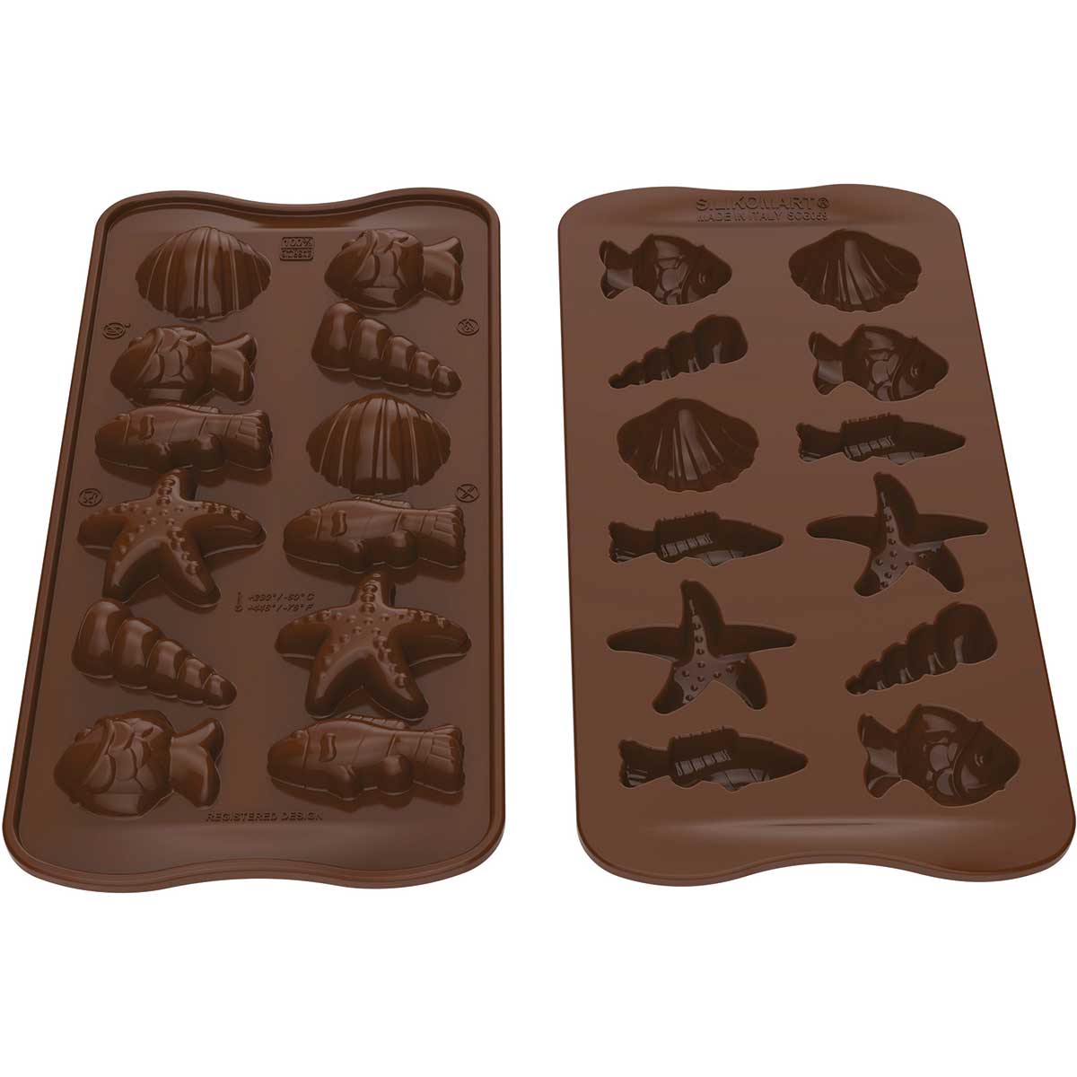 Silikomart Chocolade Mal Zeeleven
