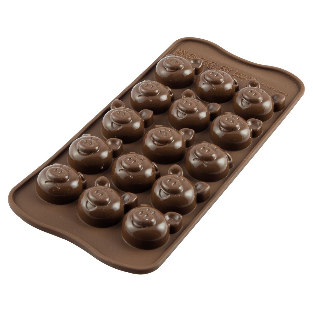 Silikomart Chocoladevorm Varkentjes