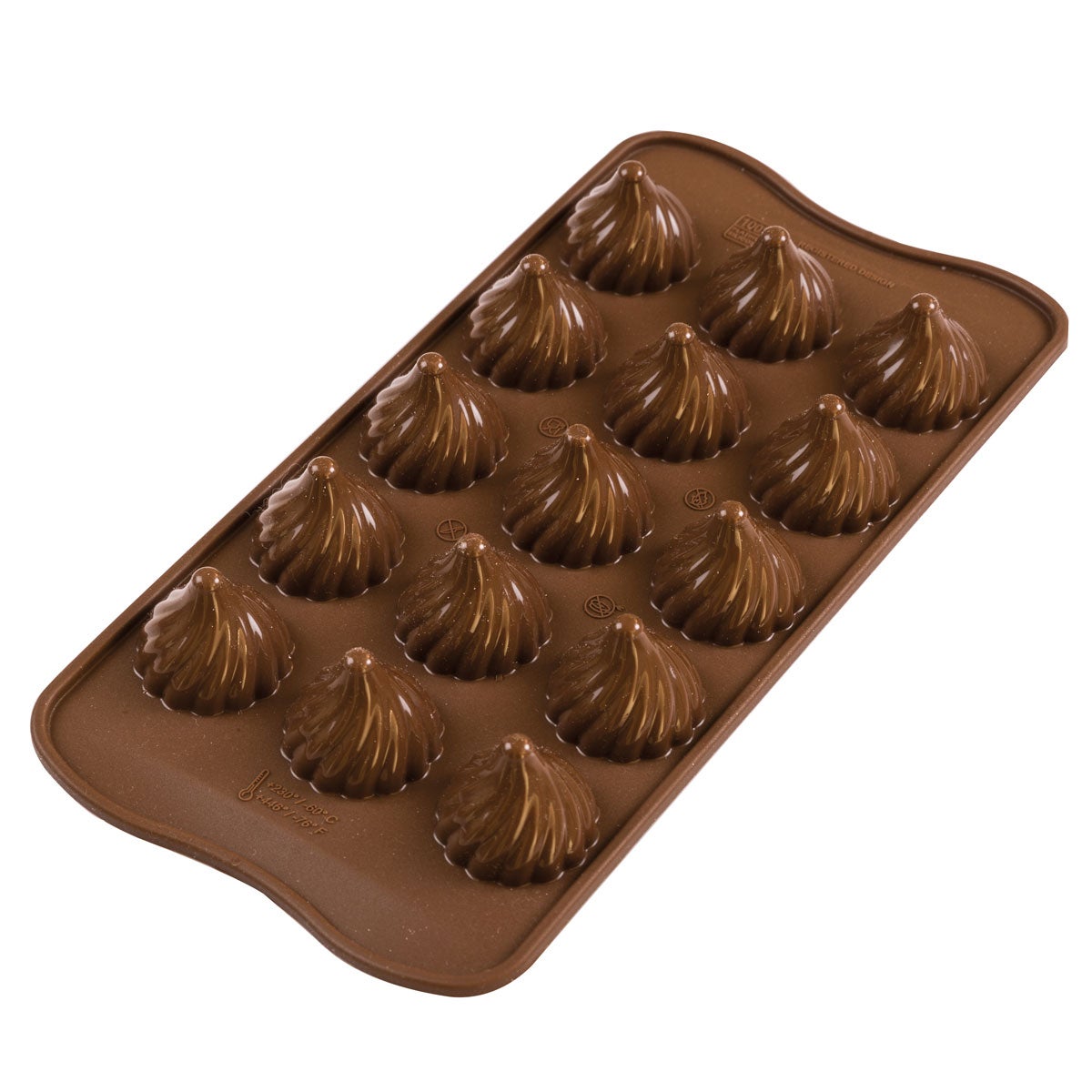 Silikomart Chocoladevorm Choco Flame Pralines