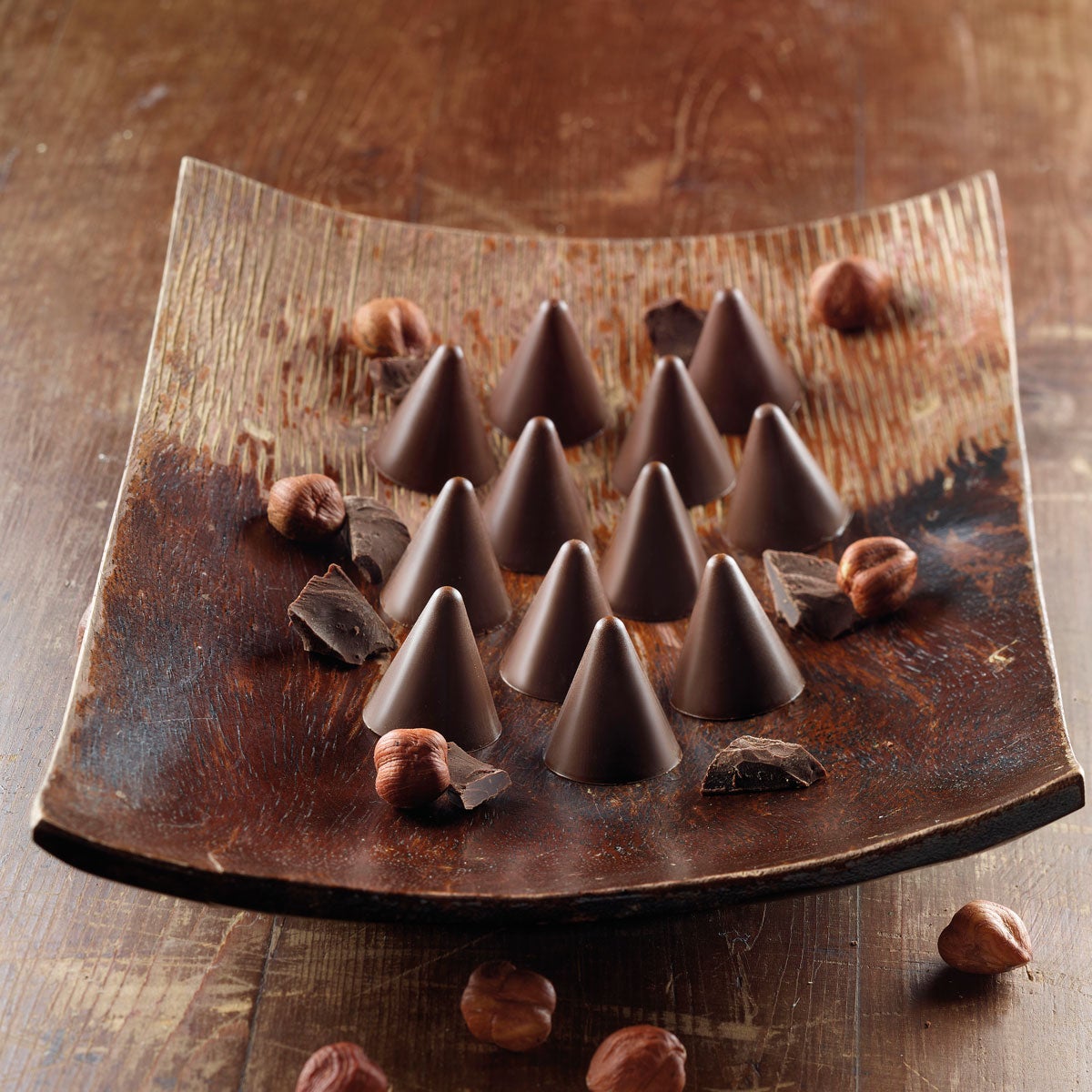 Silikomart Chocoladevorm Kegels