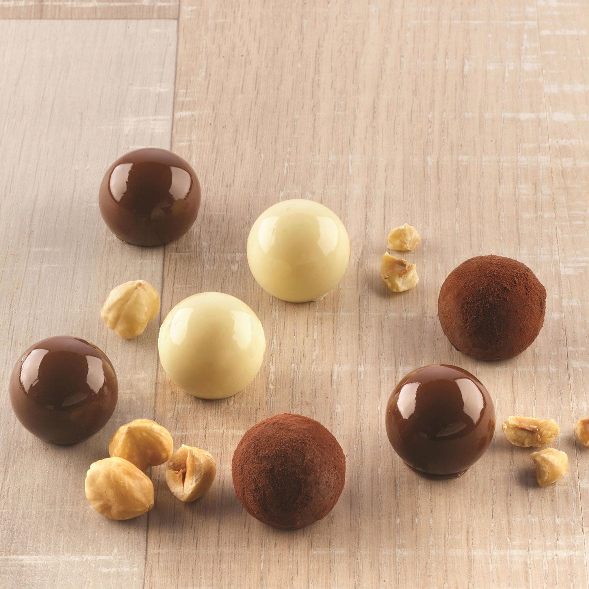 Silikomart Chocoladevorm Ballen