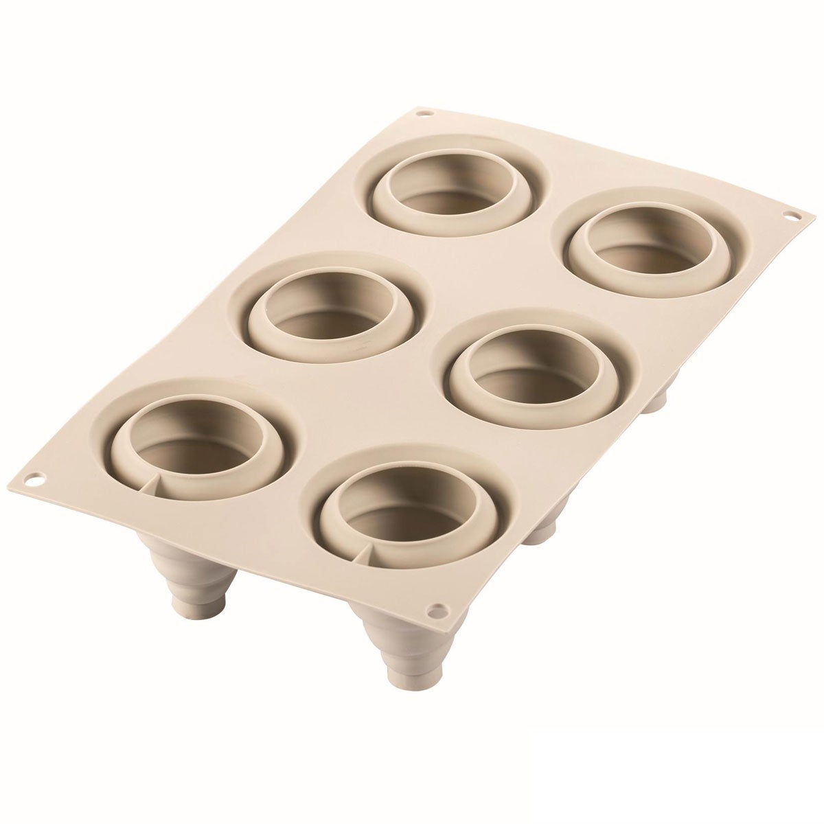 Silikomart Siliconen Vorm Soffice Incanto 3,5x3,5cm