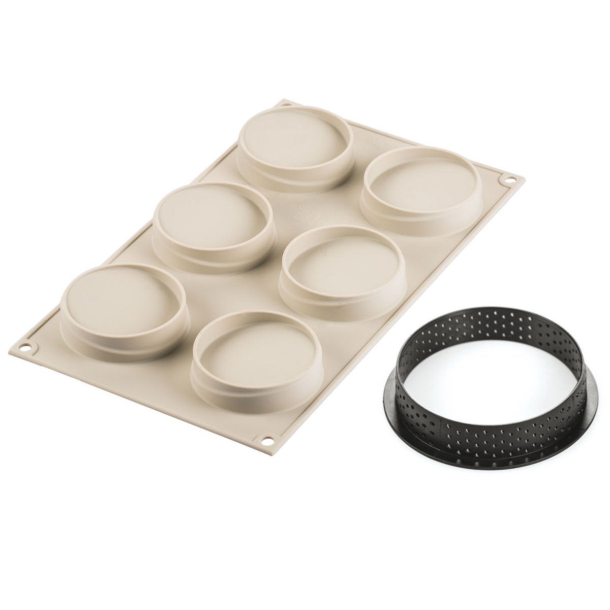 Silikomart Bakvorm Kit Mini Tarte Glam