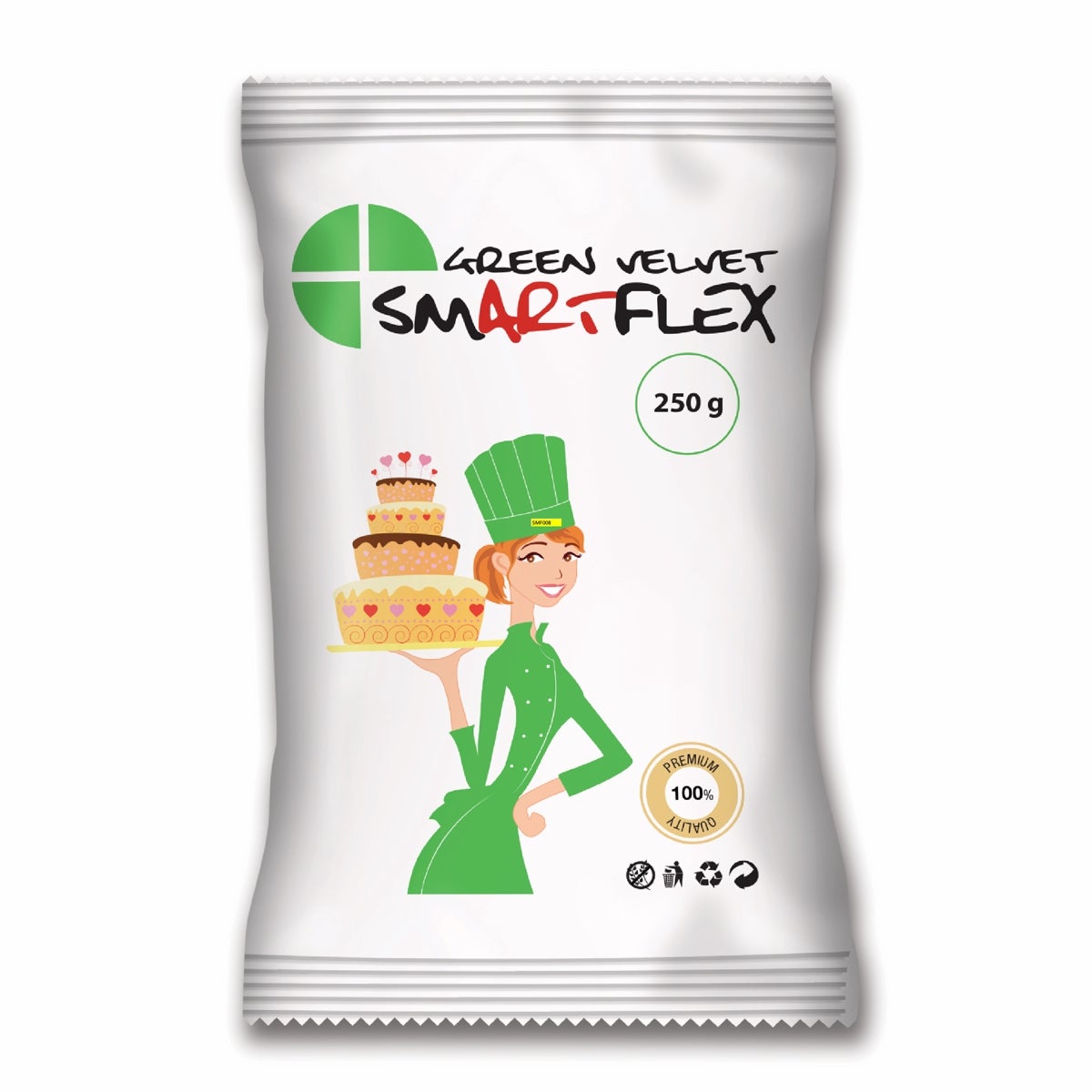 SmartFlex Fondant Groen Velvet 250g