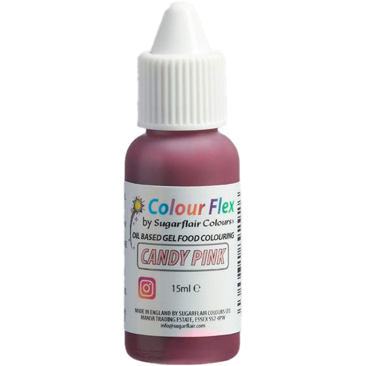 Sugarflair Colourflex Candy Roze 15ml