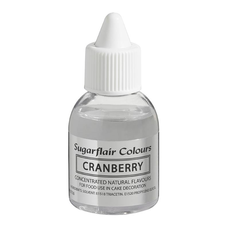 Sugarflair 100% Natuurlijke Smaakstof Cranberry 30ml
