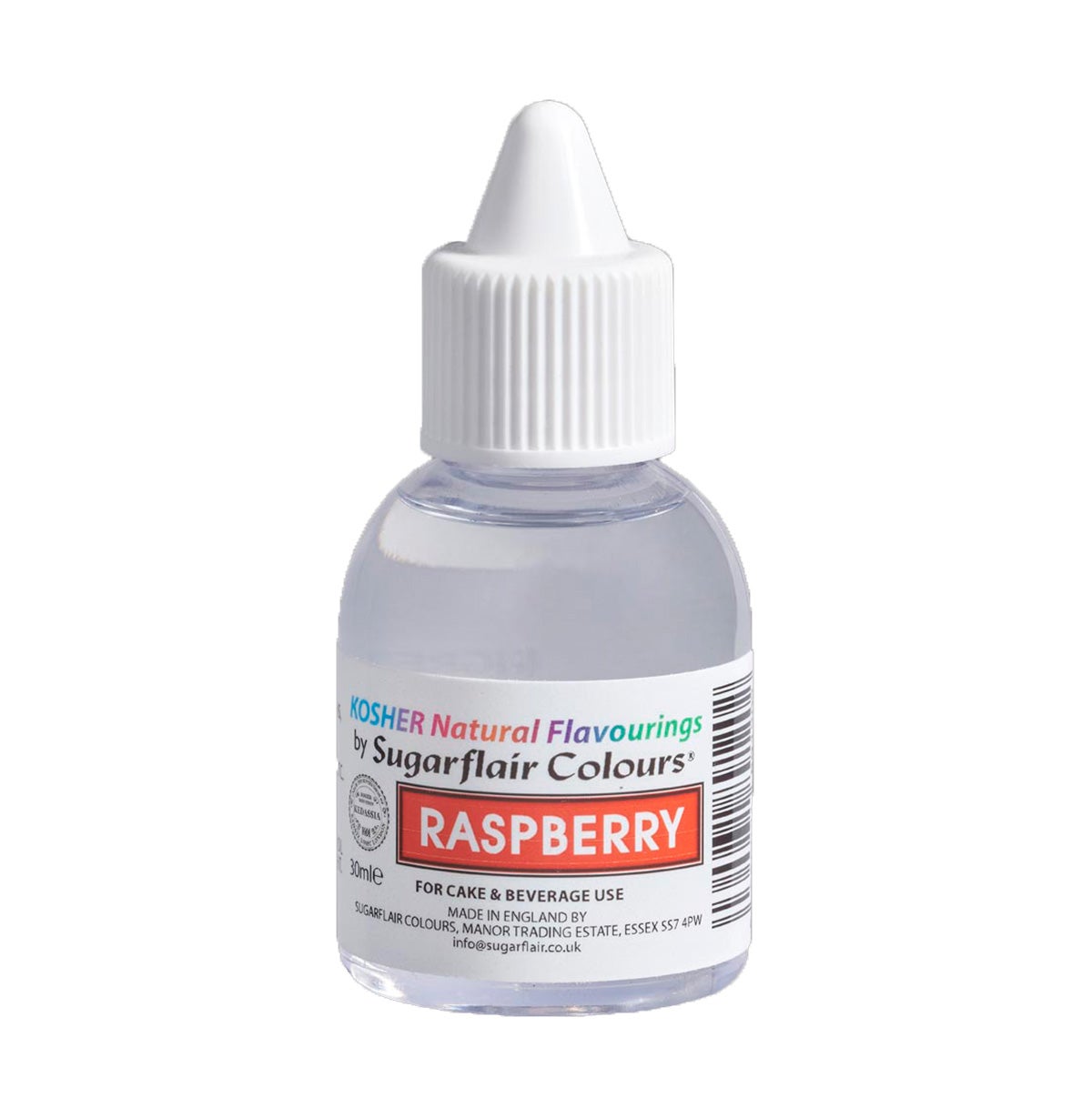 Sugarflair Kosher Smaakpasta - Framboos - 30ml