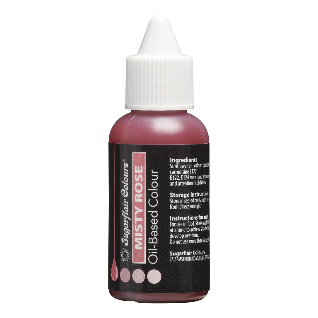 Sugarflair Kleurstof op Oliebasis - Misty Rose 30ml