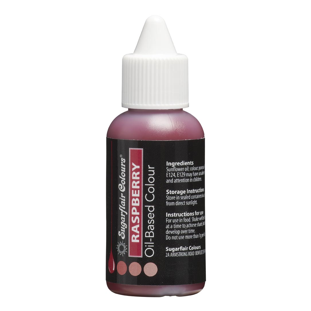 Sugarflair Kleurstof op Oliebasis - Framboos 30ml