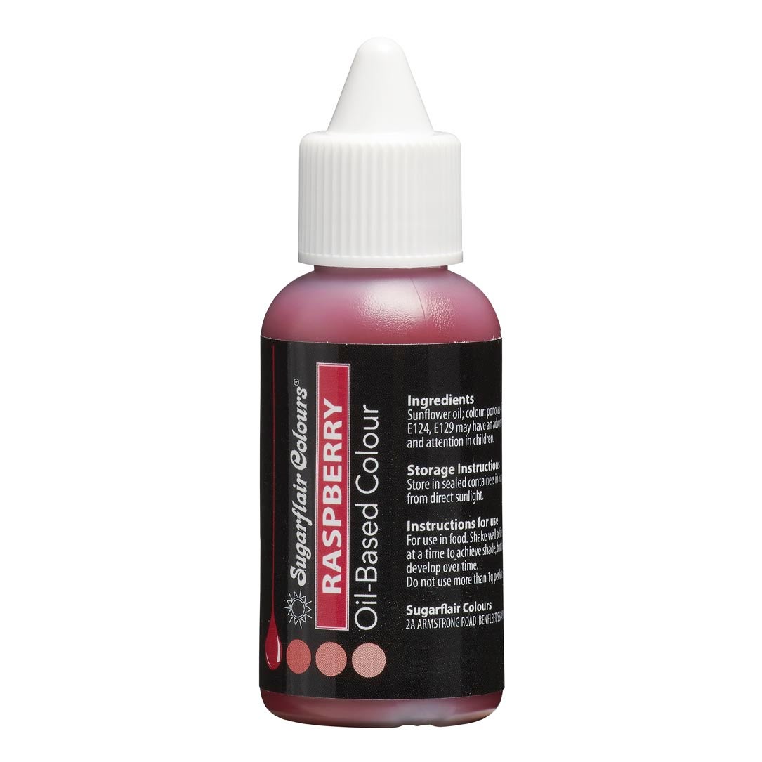 Sugarflair Kleurstof op Oliebasis - Framboos 30ml