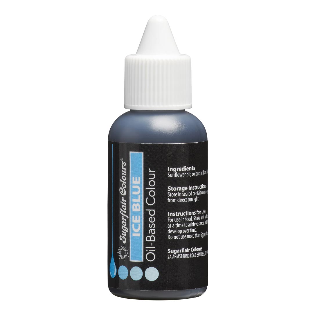 Sugarflair Kleurstof op Oliebasis - Ijsblauw 30ml