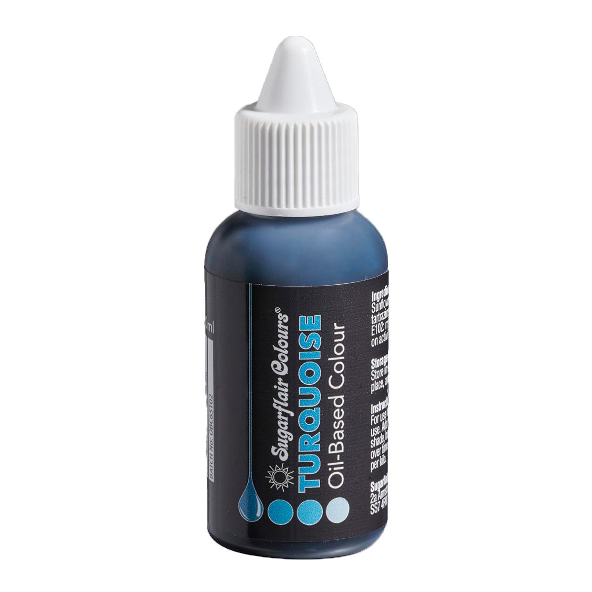 Sugarflair Kleurstof op Oliebasis - Turkoois - 30 ml