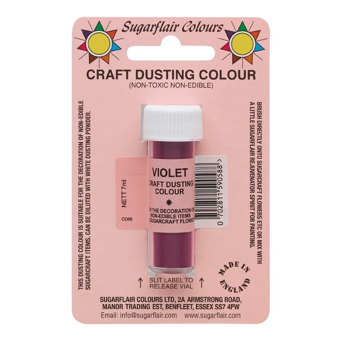 Sugarflair Niet Eetbare Kleurpoeder Violet 7g