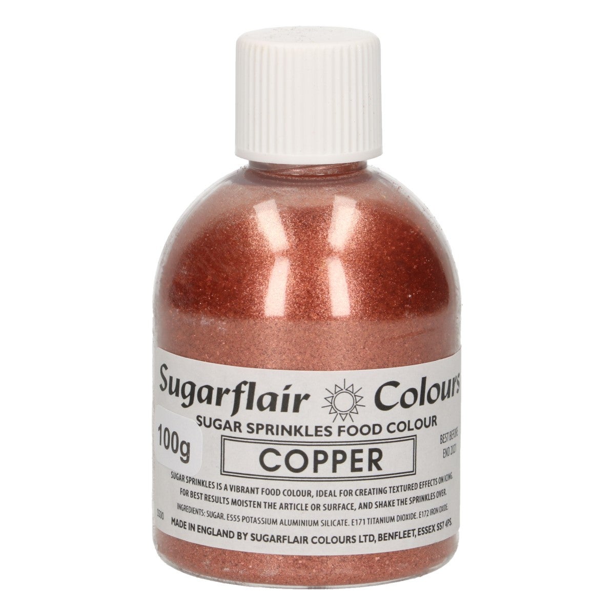 Sugarflair Gekleurde Suiker Koper 100g