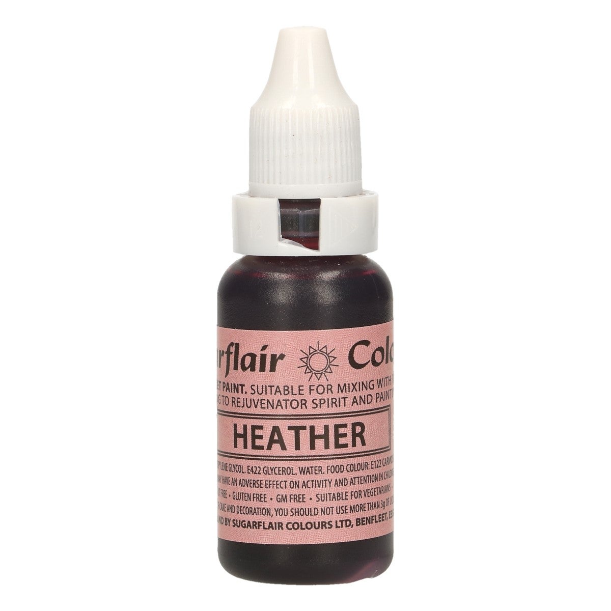 Sugarflair Eetbare Druppel Kleurstof - Heather - 14ml