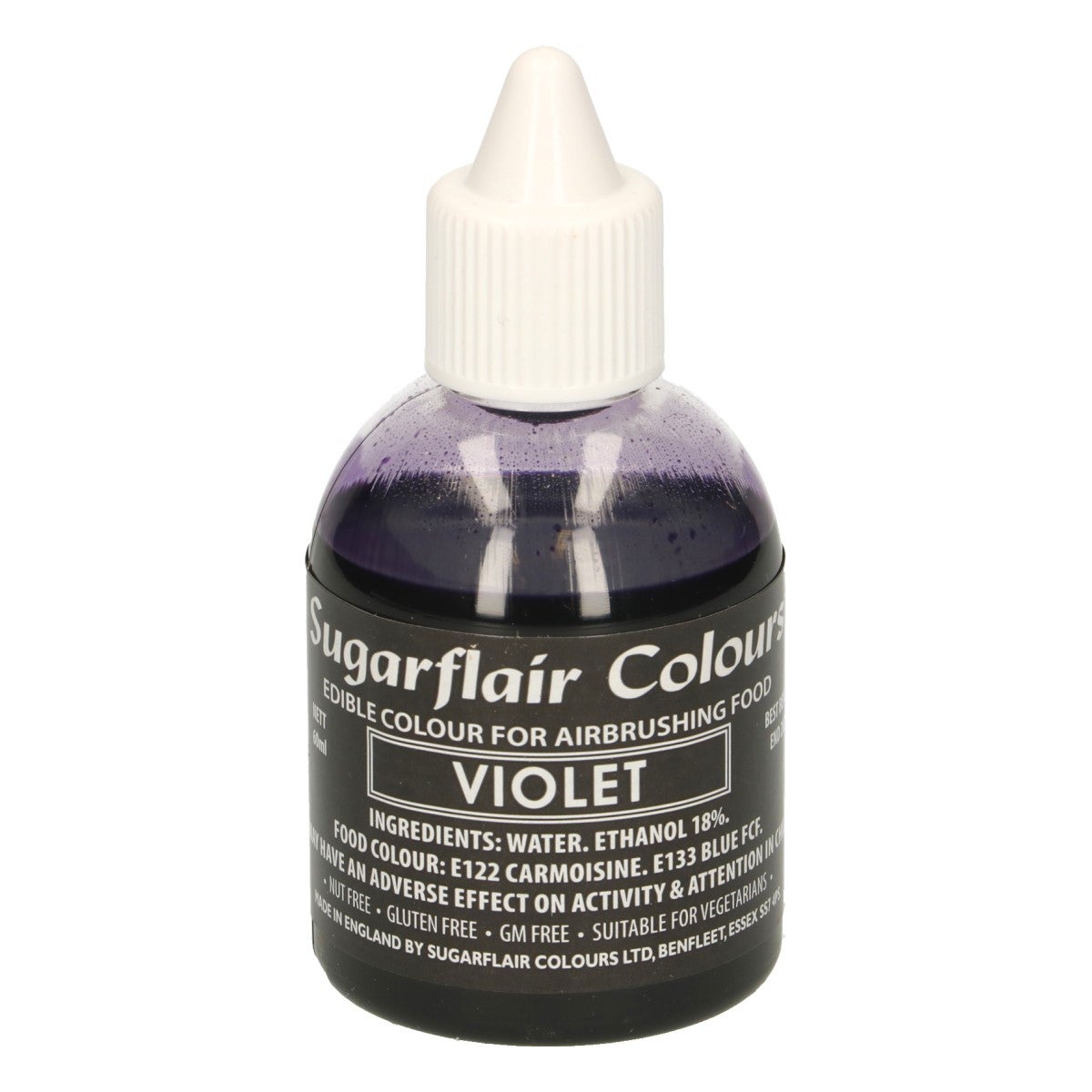 Sugarflair Airbrush Kleurstof Violet 60ml