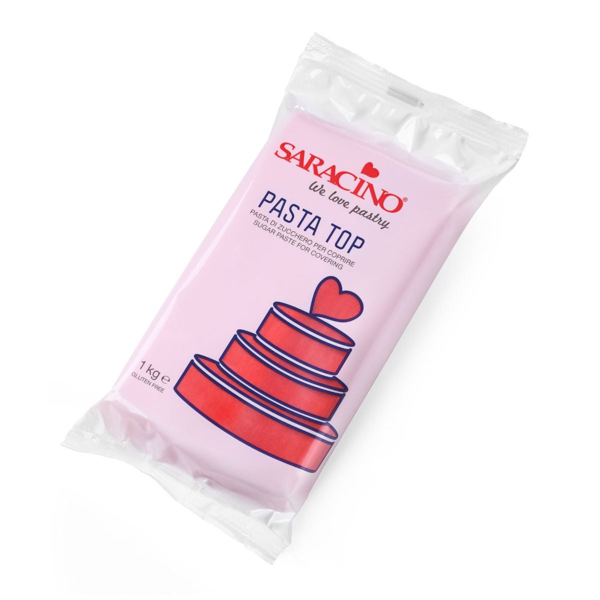 Saracino Top Sugar Paste - Red 1 kg