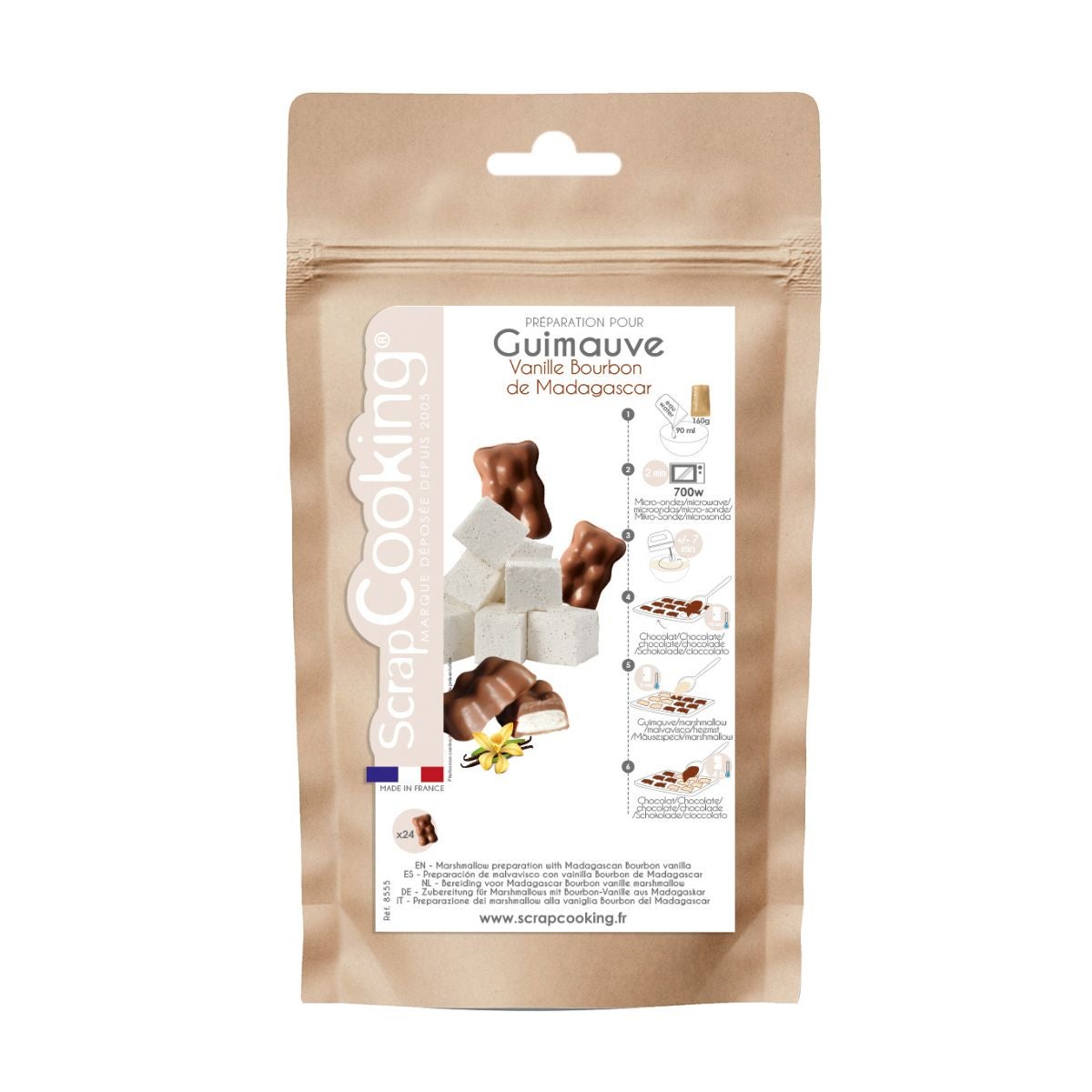 Scrapcooking Marshmallow Mix Vanilla 160 g