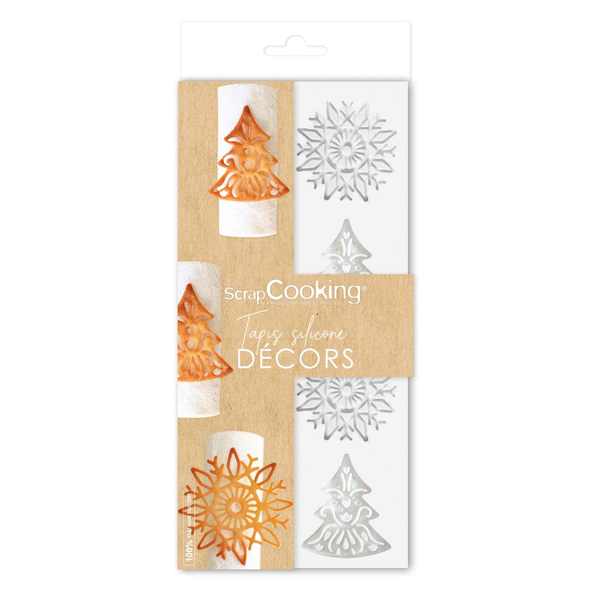 Scrapcookig Silicone Embossing Mat - Kerst