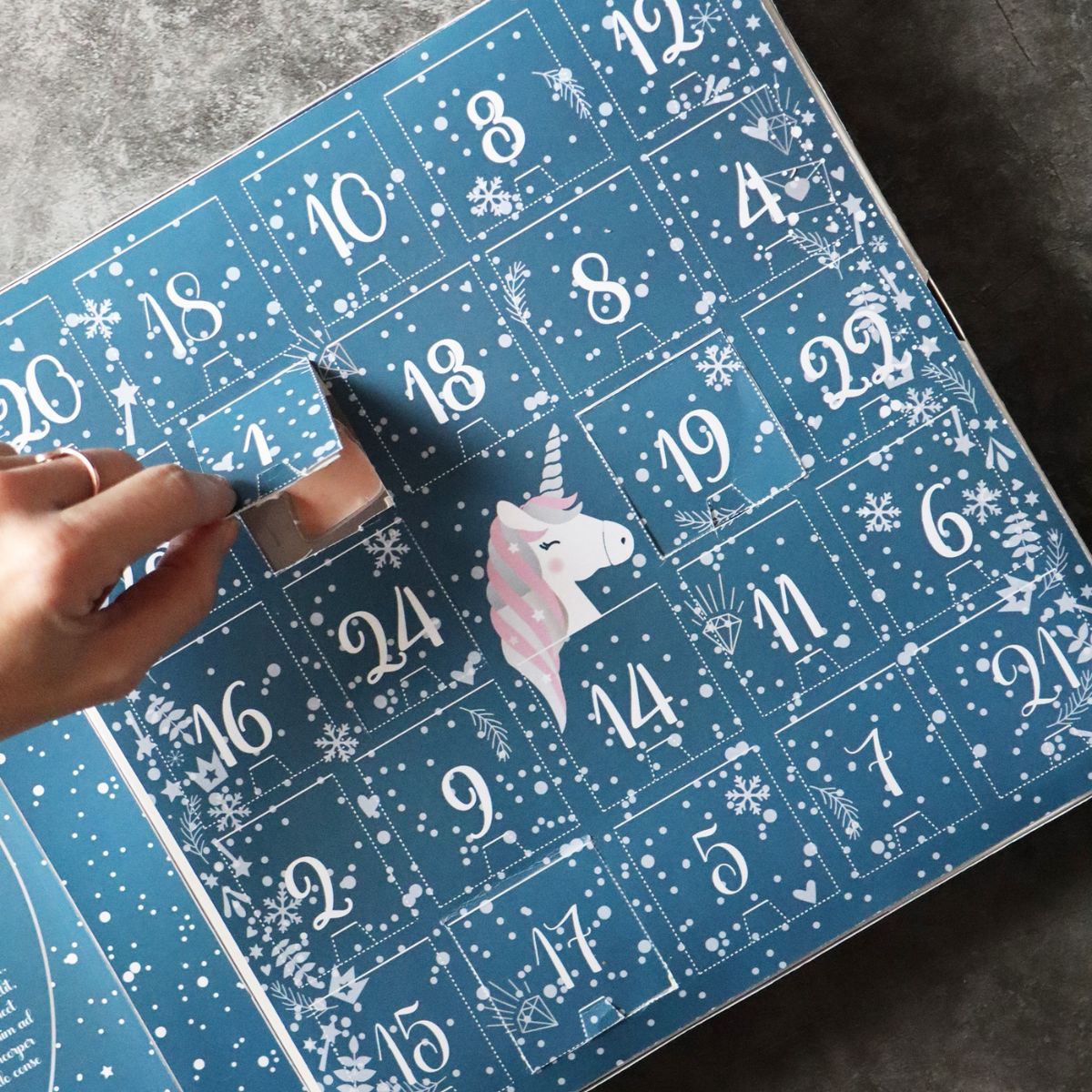 Scrapcooking DIY Advent Calendar - Eenhoorn