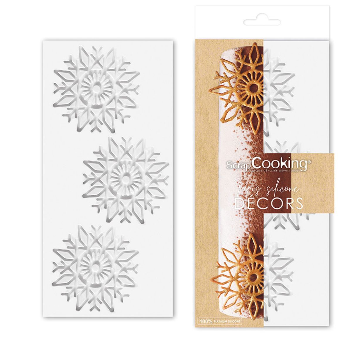 Scrapcooking Silicone Embossing Mat - Sneeuwvlok