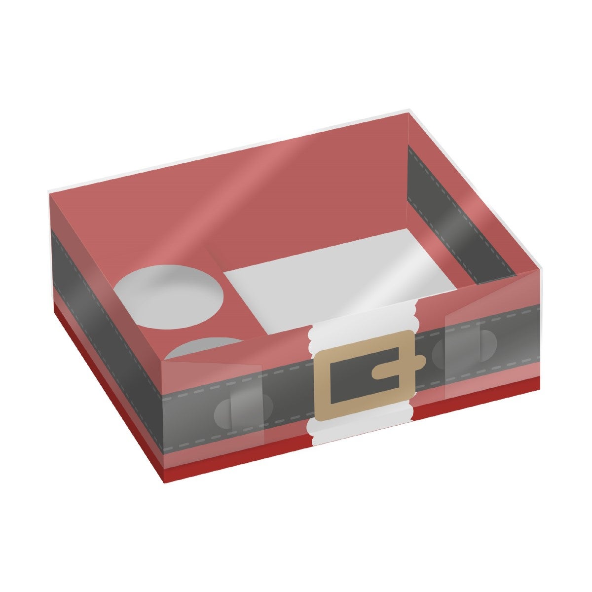 Simply Making Traktatie- & Cupcakedoos Kerstman set/2