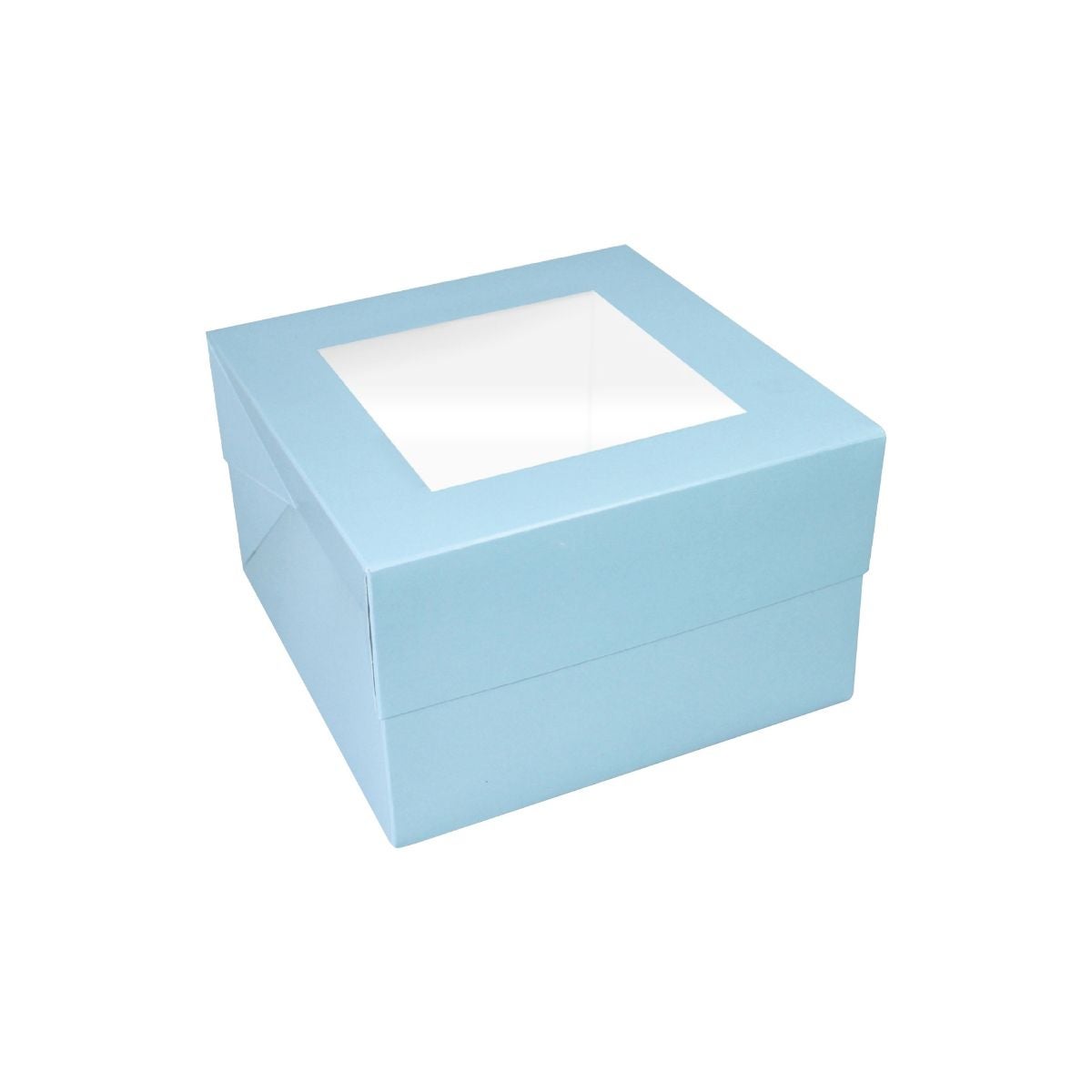 Simply Making Cake Box Venster Lichtblauw 20 x 20 x 15 cm0