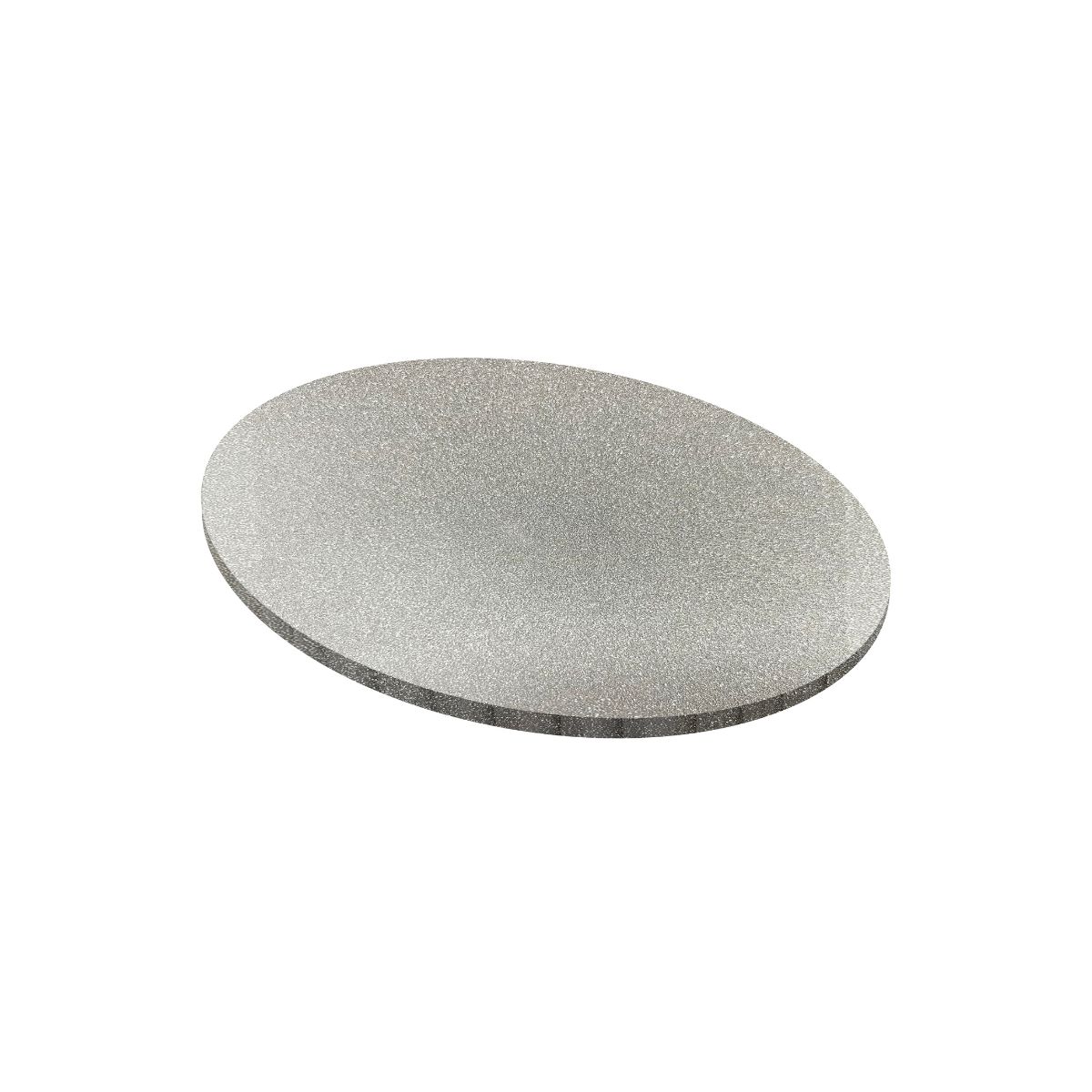Simply Making Matt Masonite Board Rond Zilver Glitter 20 cm