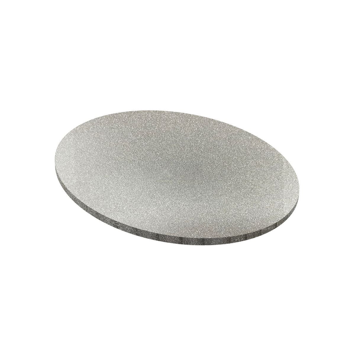 Simply Making Matt Masonite Board Rond Zilver Glitter 25 cm