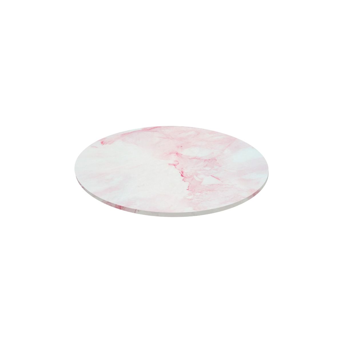 Simply Making Matt Masonite Board Rond Roze Marmer 20 cm