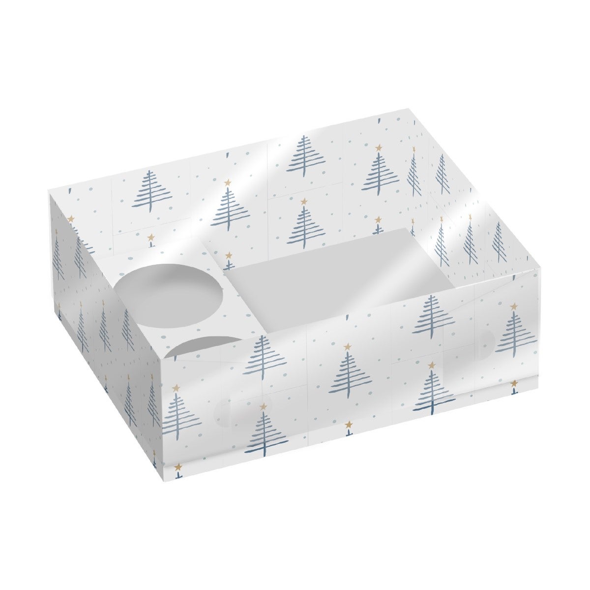 Simply Making Traktatie- & Cupcakedoos Kerstbomen set/2