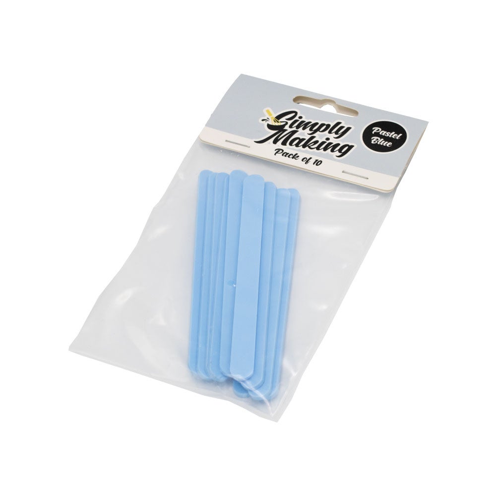 Simply Making Cakesicle Sticks pk/10 - Pastelblauw Standaard