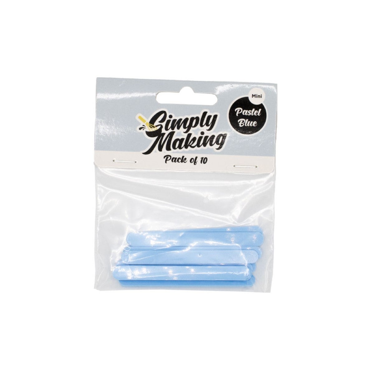 Simply Making Cakesicle Sticks pk/10 - Pastelblauw Mini