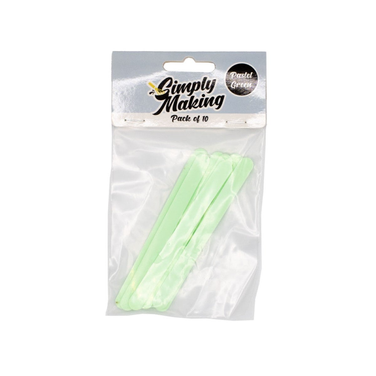 Simply Making Cakesicle Sticks pk/10 - Pastelgroen Standaard