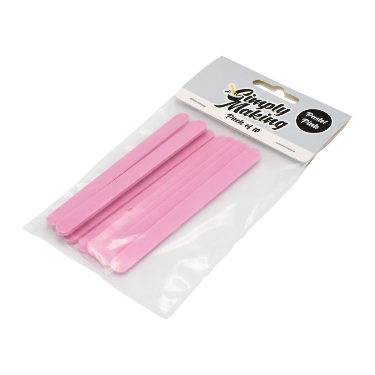 Simply Making Cakesicle Sticks pk/10 - Pastelroze Standaard
