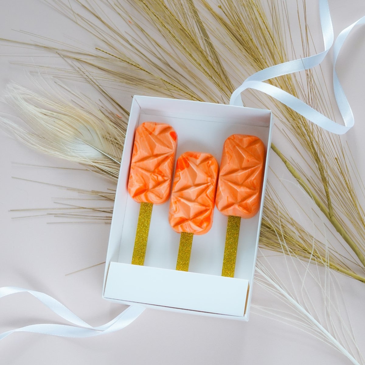 Simply Making Cakesicle Sticks pk/10 - Goud Glitter Standaard