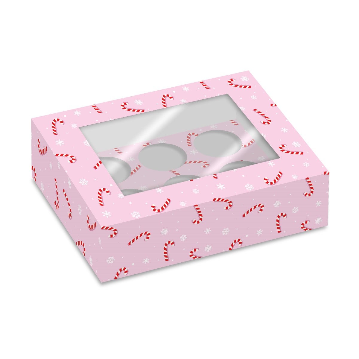 Simply Making Cupcake Box 6 - pk/2 - Zuurstok