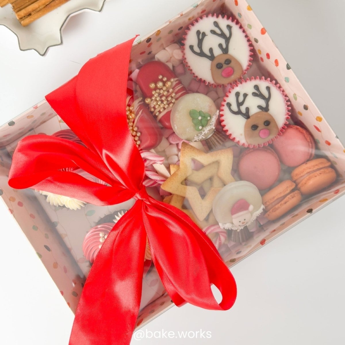 Simply Making Treat & Cupcake Box 2 pk/2 - Kerstlichtjes