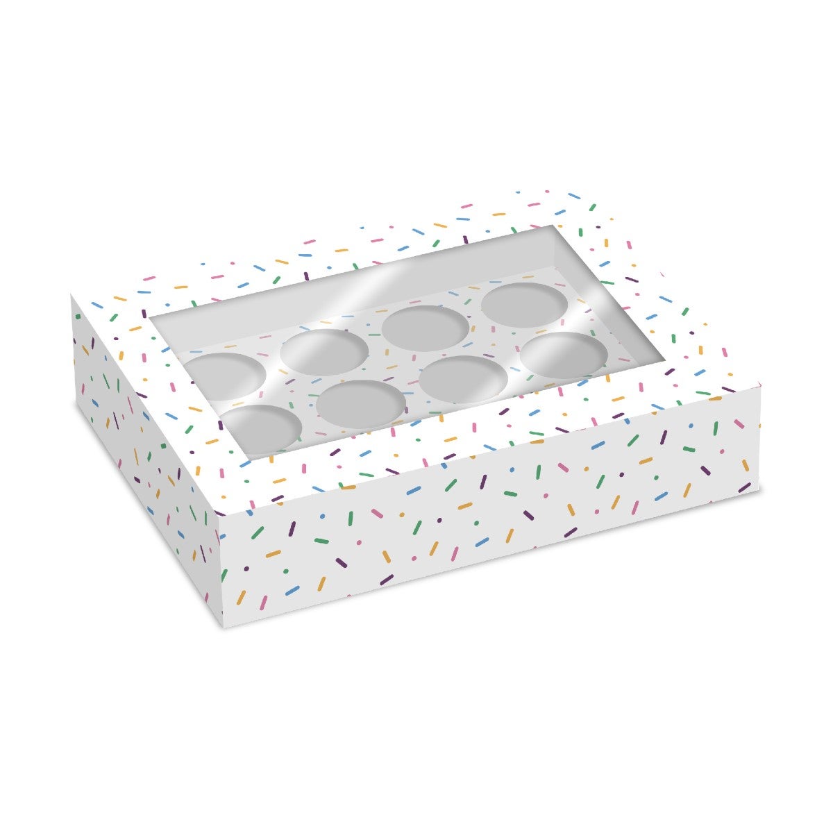 Simply Making Cupcake Box 12- pk/2 - Sprinkles