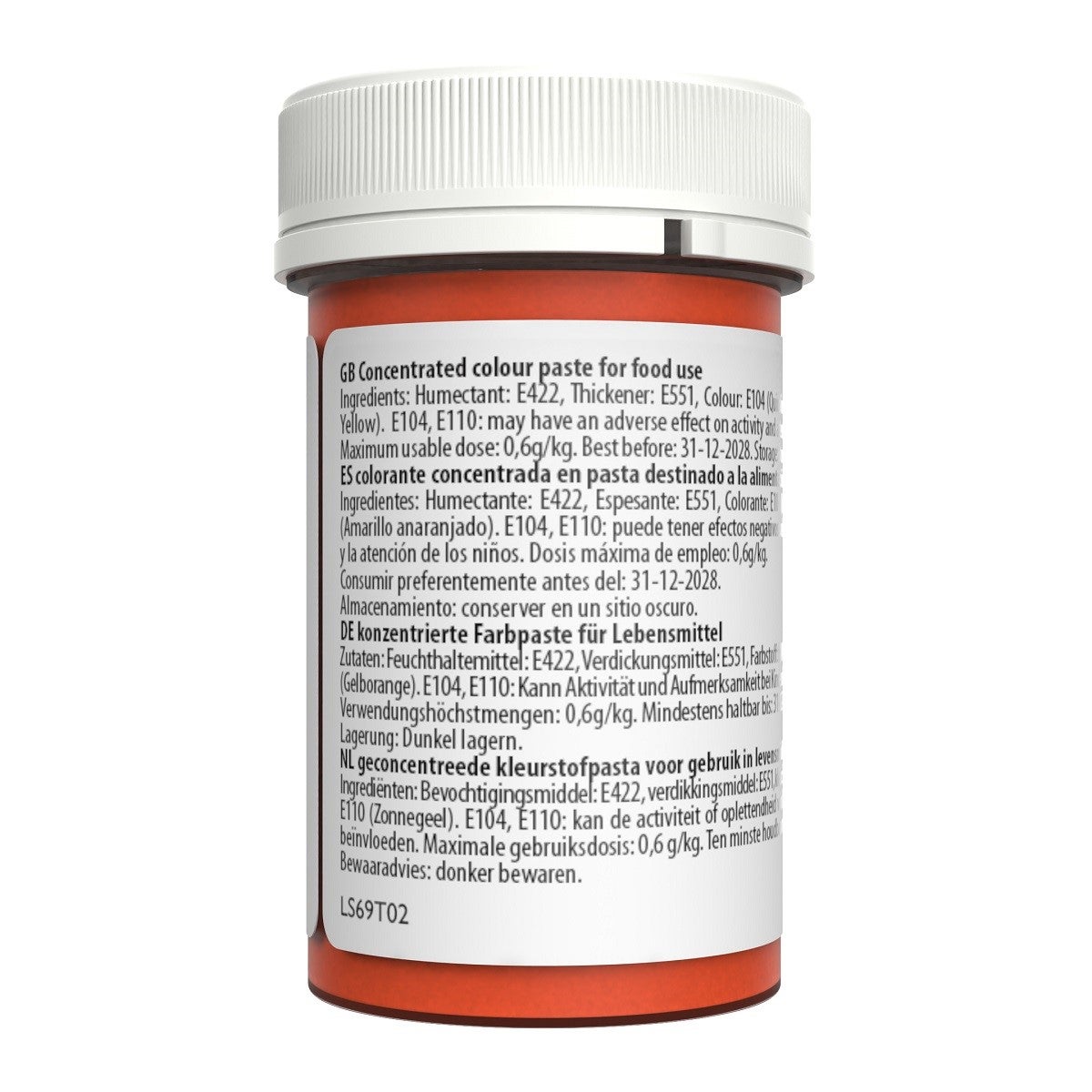 Sugarflair Eetbare Kleurstof Pasta Eigeel 25g