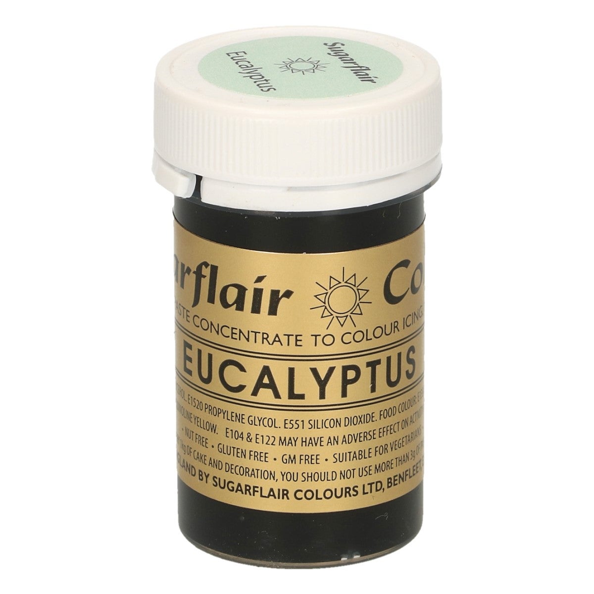 Sugarflair Eetbare Kleurstof Pasta Eucalyptusgroen 25g