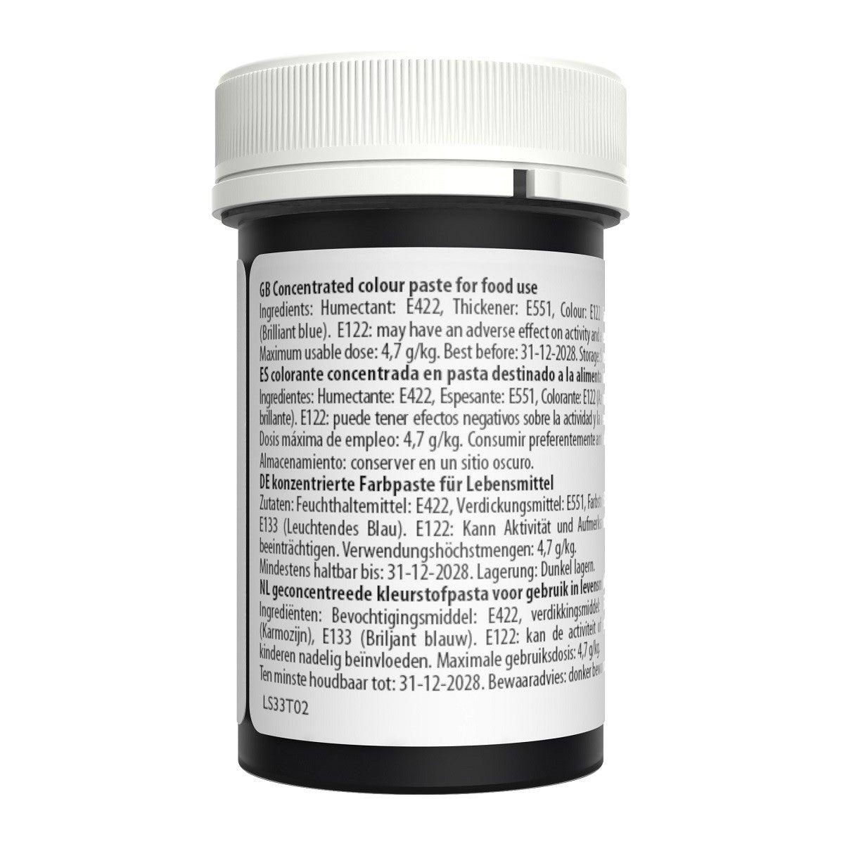 Sugarflair Eetbare Kleurstof Pasta Koningsblauw 25g