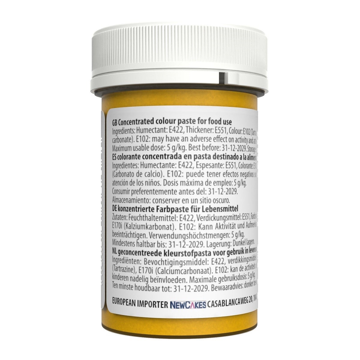 Sugarflair Eetbare Kleurstof Pasta Narcisgeel 25g