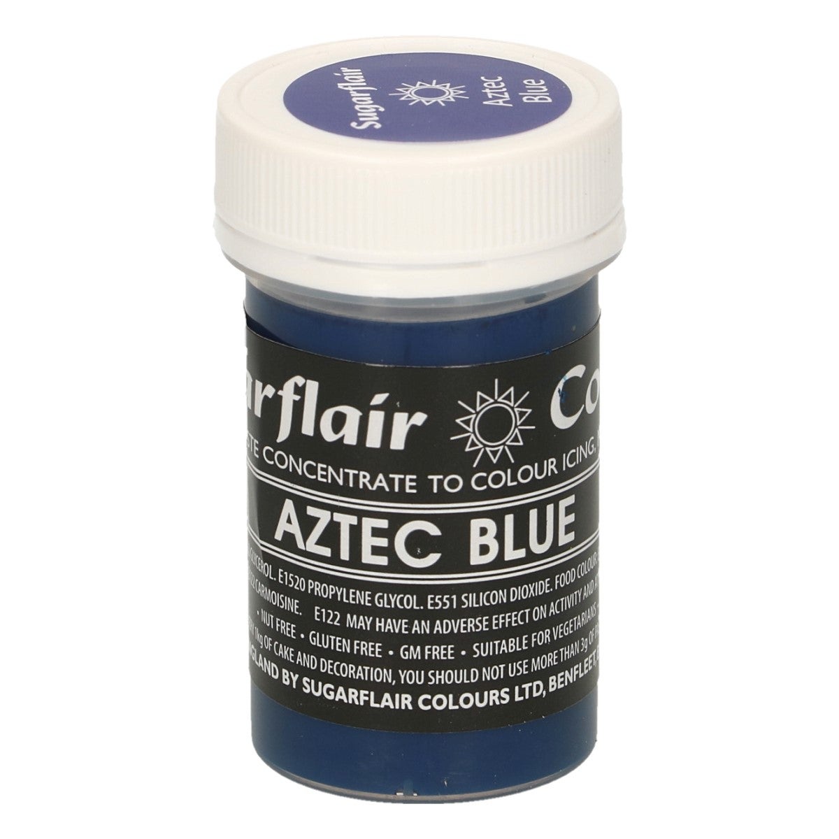 Sugarflair Eetbare Kleurstof Pasta Donkerblauw 25g