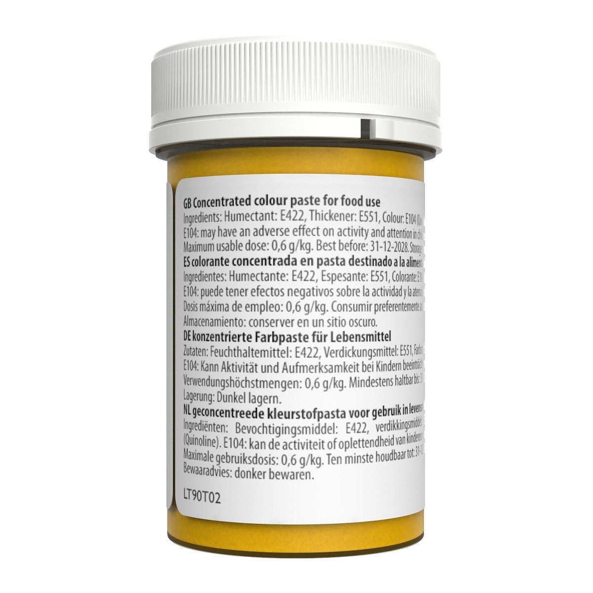 Sugarflair Eetbare Kleurstof Pasta Primula Geel 25g