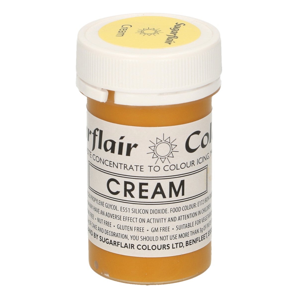 Sugarflair Eetbare Kleurstof Pasta Crème 25g