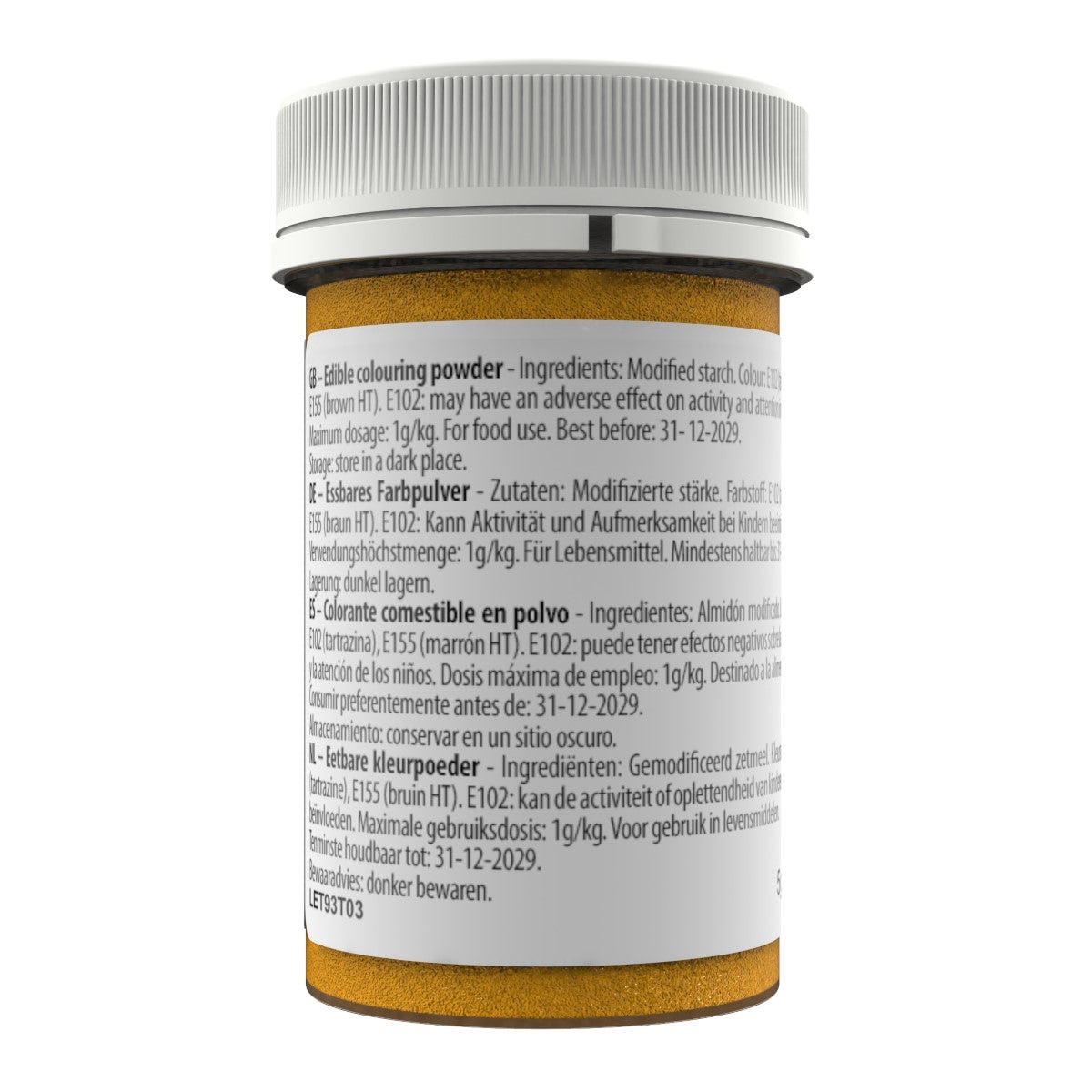 Sugarflair Blossom Tint Dust Autumn Gold 5g