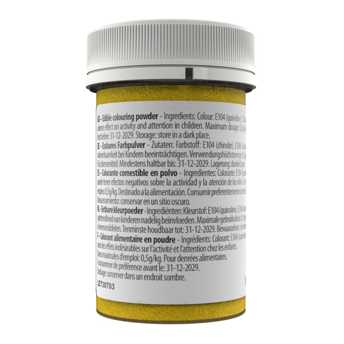 Sugarflair Blossom Tint Dust Yellow 5g